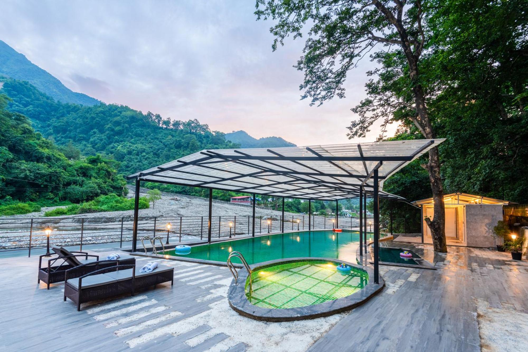 Dls Divine River Resort And Spa, Rishīkesh 외부 사진