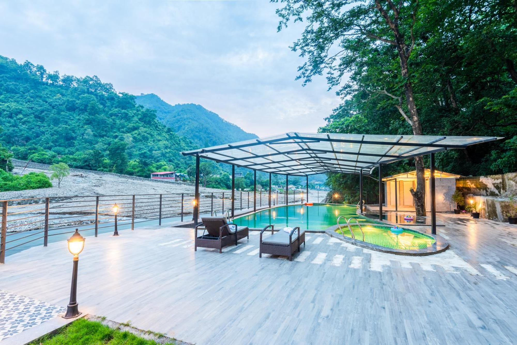 Dls Divine River Resort And Spa, Rishīkesh 외부 사진
